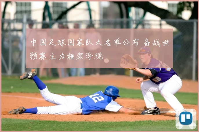 中国足球国家队大名单公布 备战世预赛主力框架浮现